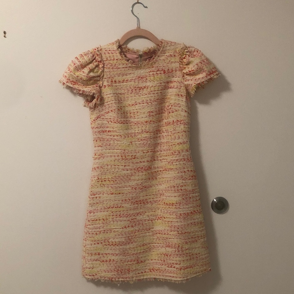 Kate Spade Multicolor Tweed Dress